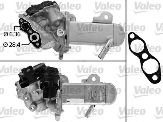 Enfriador de recirculación de gases de escape EGR 700451 VALEO