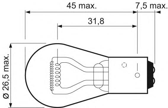 Bombilla 032105 VALEO