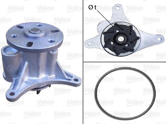 Comprar 506952 VALEO Bomba de agua para motor