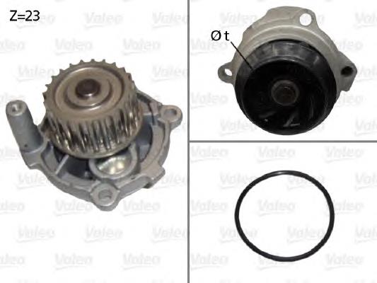 Comprar 506790 VALEO Bomba de agua para motor