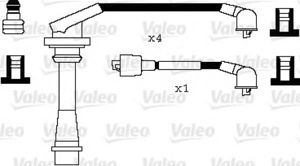 346078 VALEO cables de bujías