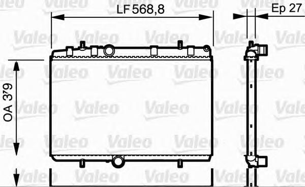 734338 VALEO Refrigeración del motor