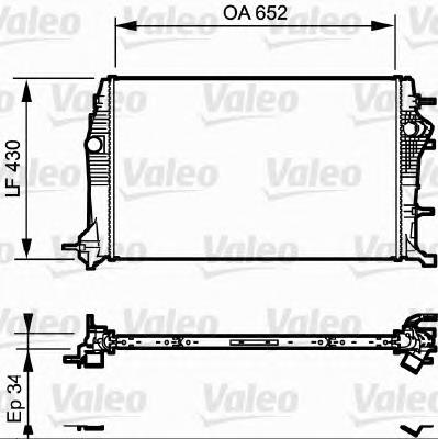Água radiador VALEO 735181 precio, desde 92,93 EUR