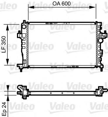 Água radiador VALEO 734464 precio, desde 73,99 EUR