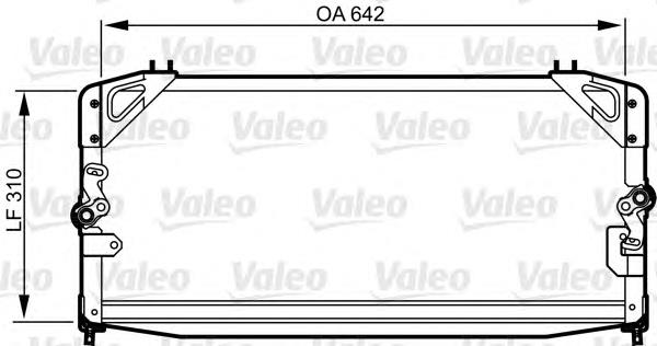 Condensador aire acondicionado Toyota Camry  (V2)