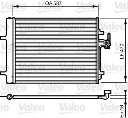 Comprar 814184 VALEO Condensador de aire acondicionado