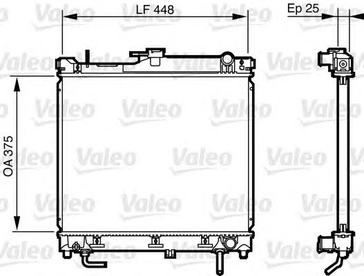Água radiador VALEO 735578 precio, desde 101,22 EUR