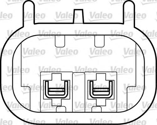 850784 VALEO mecanismo de elevalunas, puerta trasera izquierda