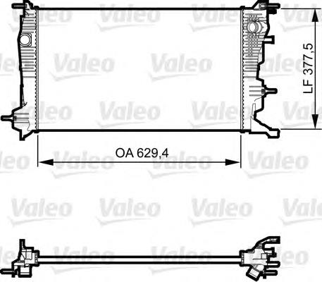 Água radiador VALEO 735607 precio, desde 82,58 EUR