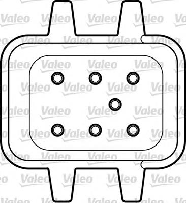 850304 VALEO mecanismo de elevalunas, puerta delantera izquierda