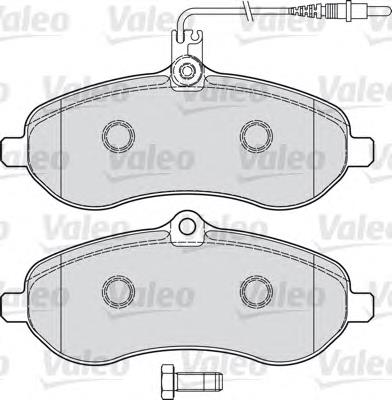 Comprar 598899 VALEO Pastillas delanteras de freno