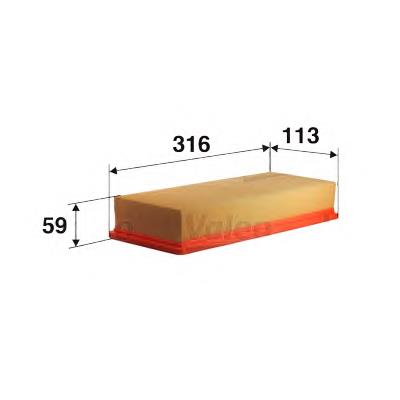 Filtro de aire coche VALEO 585015