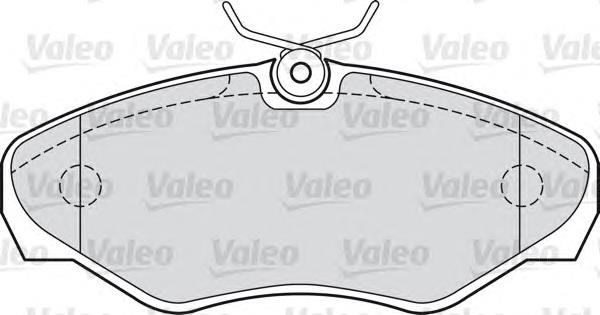 Pastillas de freno delanteras Renault Trafic 2 FL