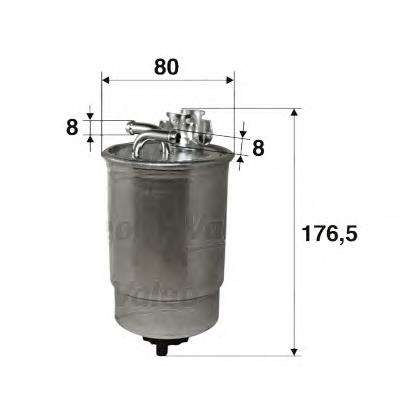 Filtro combustible VALEO 587500 precio, desde 19,06 EUR