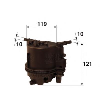 Filtro combustible VALEO 587501 precio, desde 27,62 EUR
