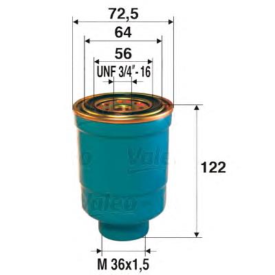 Comprar 587710 VALEO Filtro diesel