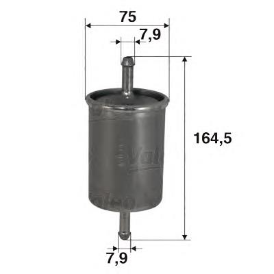 Filtro de gasoil VALEO 587016
