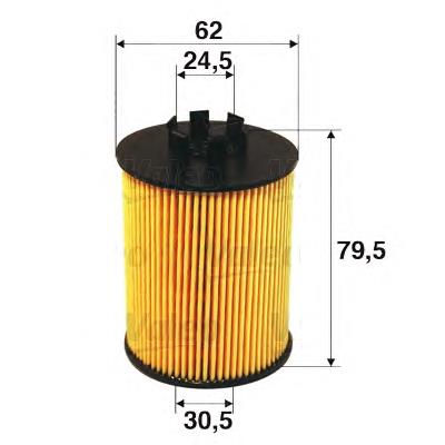 Filtro de aceite 586539 VALEO