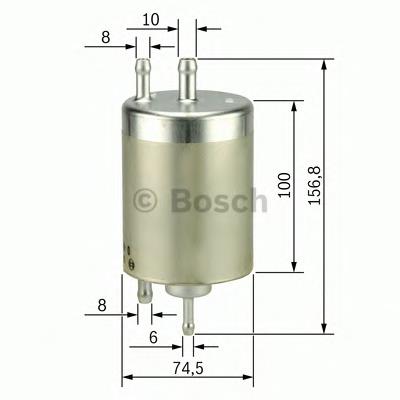Filtro combustible 0450905968 Bosch