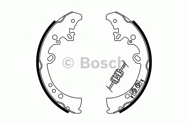Comprar 0986487787 Bosch Zapatas de freno