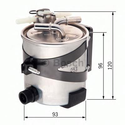 F026402016 Bosch Filtro de gasolina