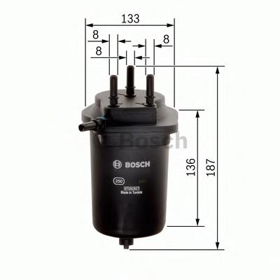 F026402074 Bosch filtro combustible