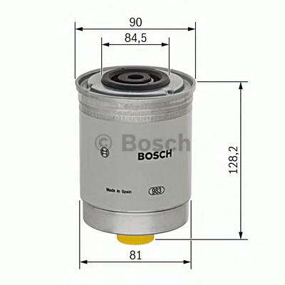 1457434400 Bosch filtro combustible