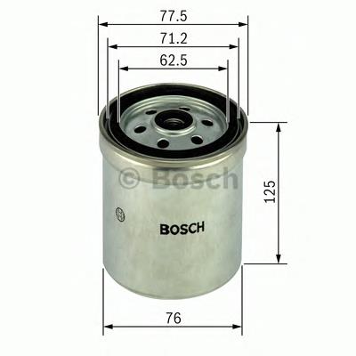 Filtro de combustible KC648D Mahle Original