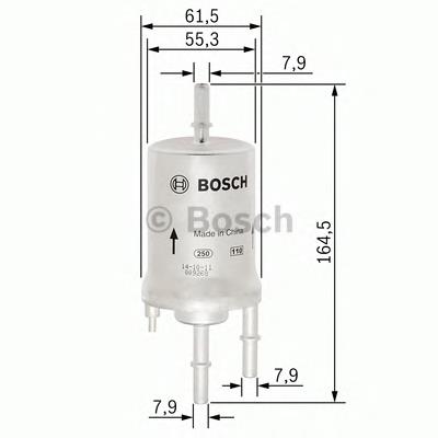 Filtro combustible F026403013 Bosch