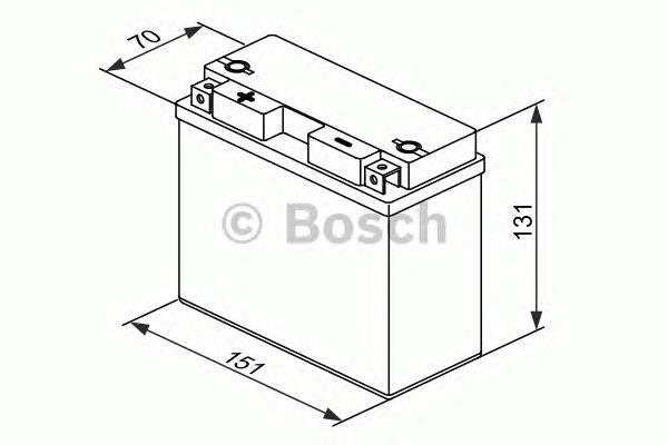 0092M60190 Bosch Batería Start-Stop