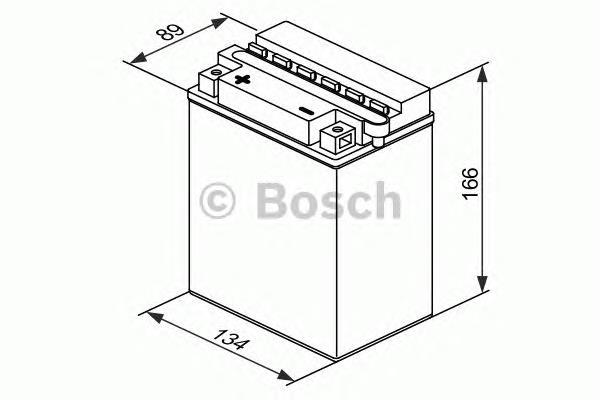Batería de arranque 0092M4F370 Bosch