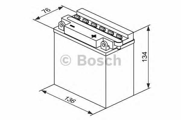 Batería de arranque 0092M4F210 Bosch