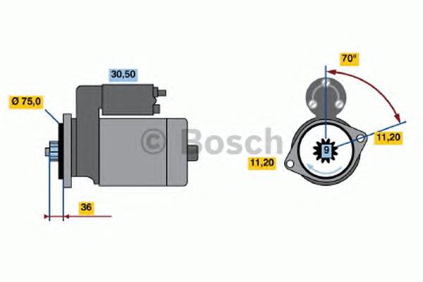 Burro de arranque  Bosch 0986014051 precio, desde 53,53 EUR