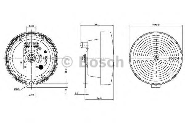 Bocina 61331358773 BMW