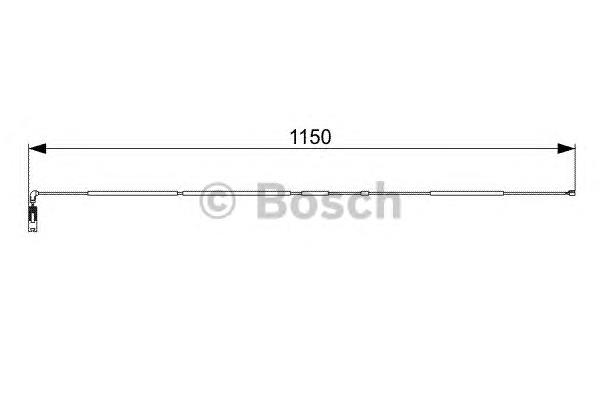1 987 473 004 Bosch contacto de aviso, desgaste de los frenos, trasero