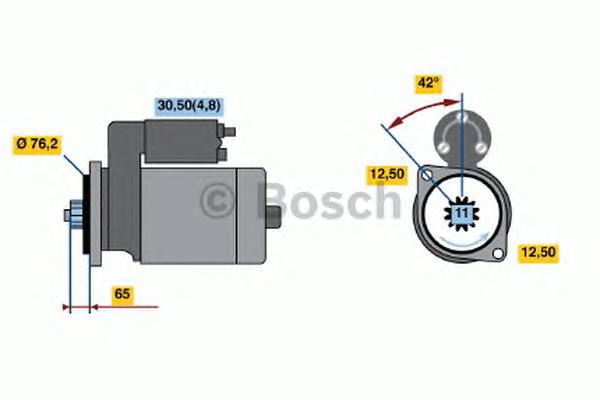 Burro de arranque  Bosch 0001123038 precio, desde 61,71 EUR