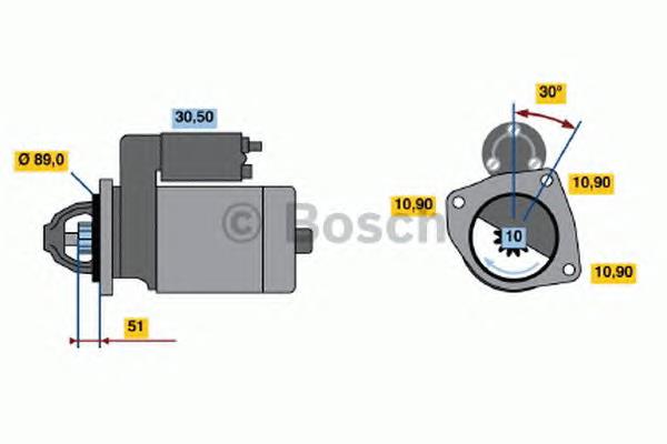 STB4195WA Motorherz motor de arranque