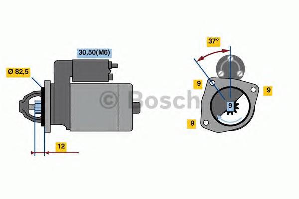 0001108239 Bosch Arranque motores