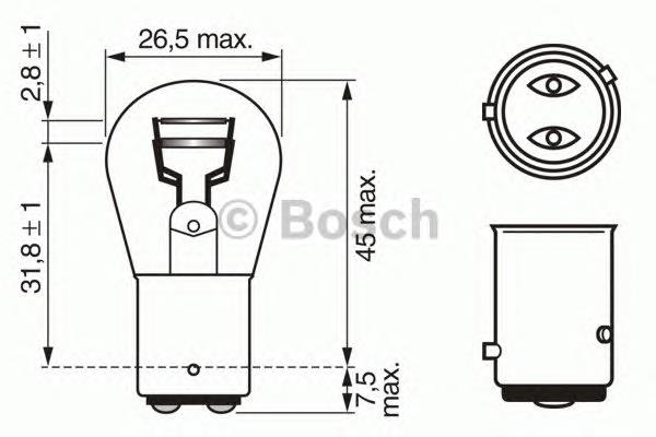 Comprar 1987302215 Bosch Bombilla de luz