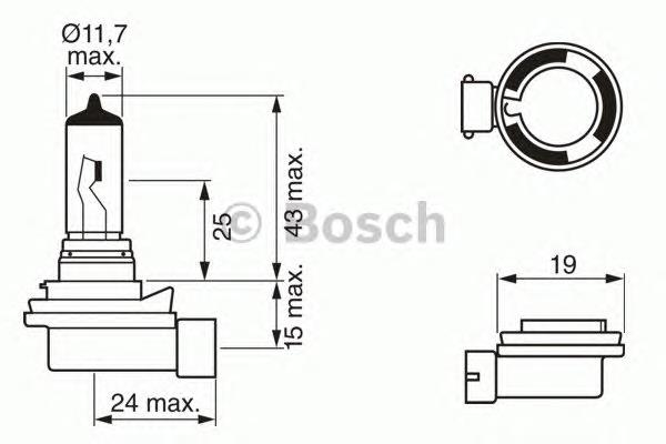 Comprar 1987302081 Bosch Bombilla halógena