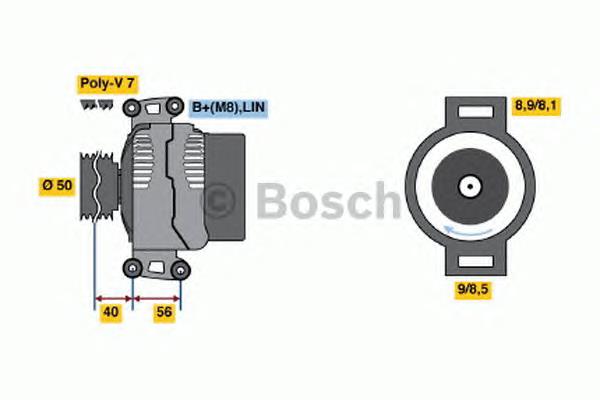 0986047790 Bosch alternador