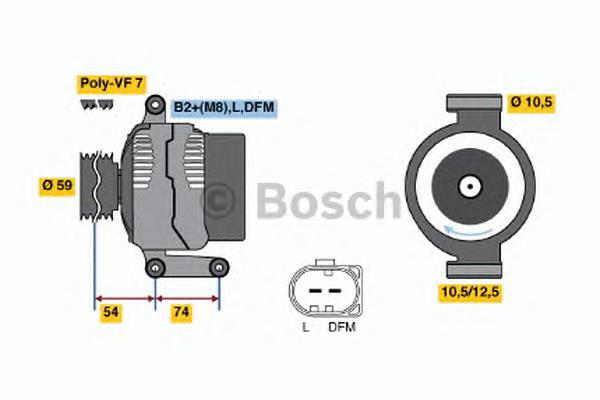 Alternador 4721 Cevam