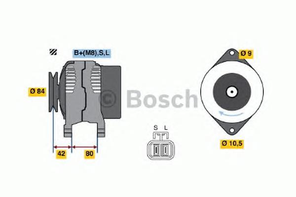 Alternador del motor Bosch 0986045651 precio, desde 188,00 EUR