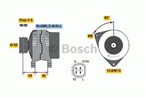 9320 Cevam Alternador de coche