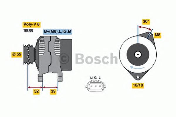 Generador Bosch 0986049211