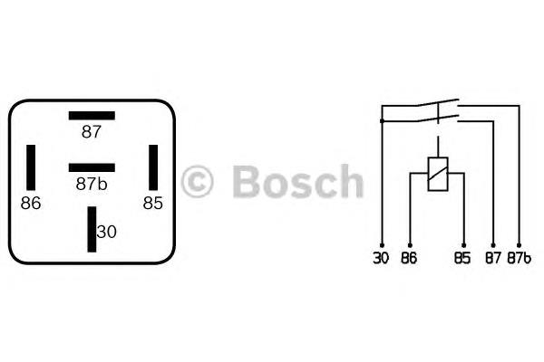 Relé de faro A0005458005 Mercedes