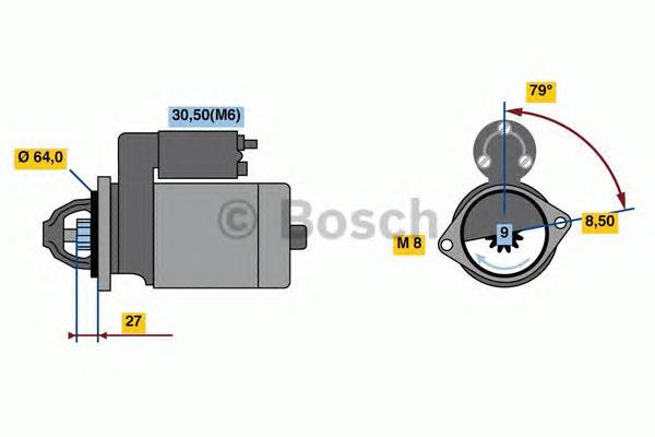 Motor de arranque 3142 Cevam