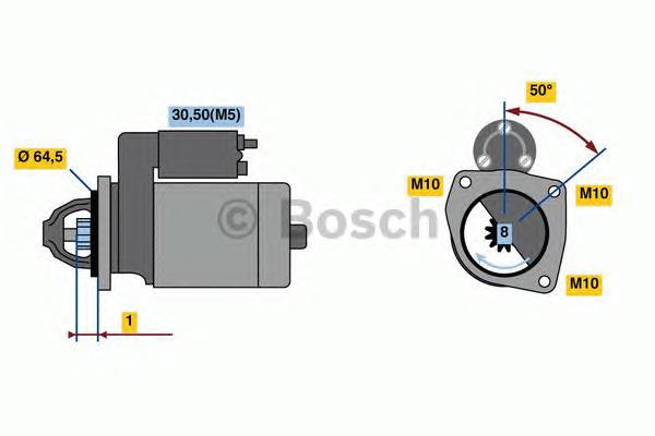 Comprar 0986022810 Bosch Motores de arranque