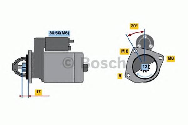 Comprar 0986022121 Bosch Motores de arranque