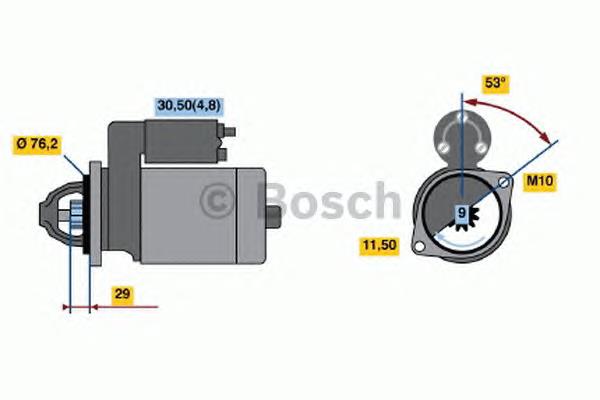 Motor de arranque 3185 Cevam
